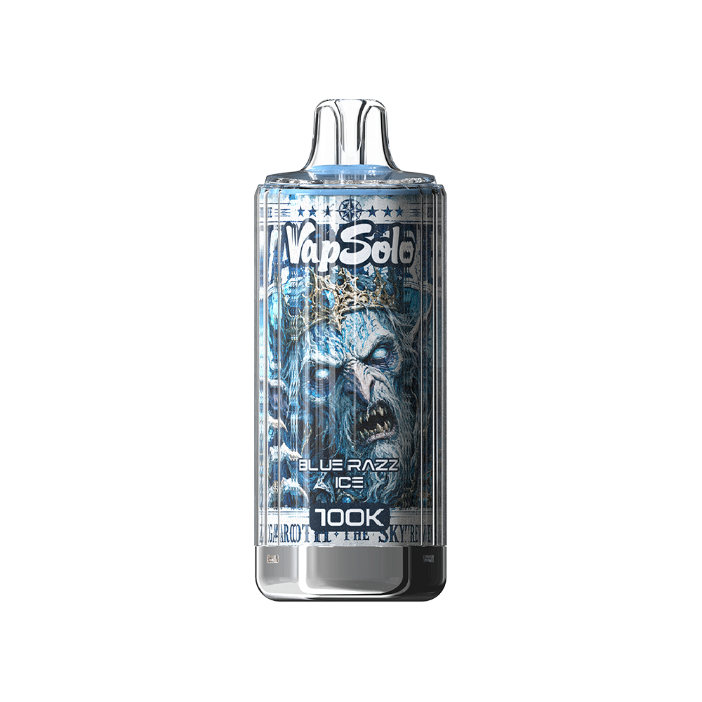 VapSolo 100K 100.000 Puffs - Framboesa Azul Gelada