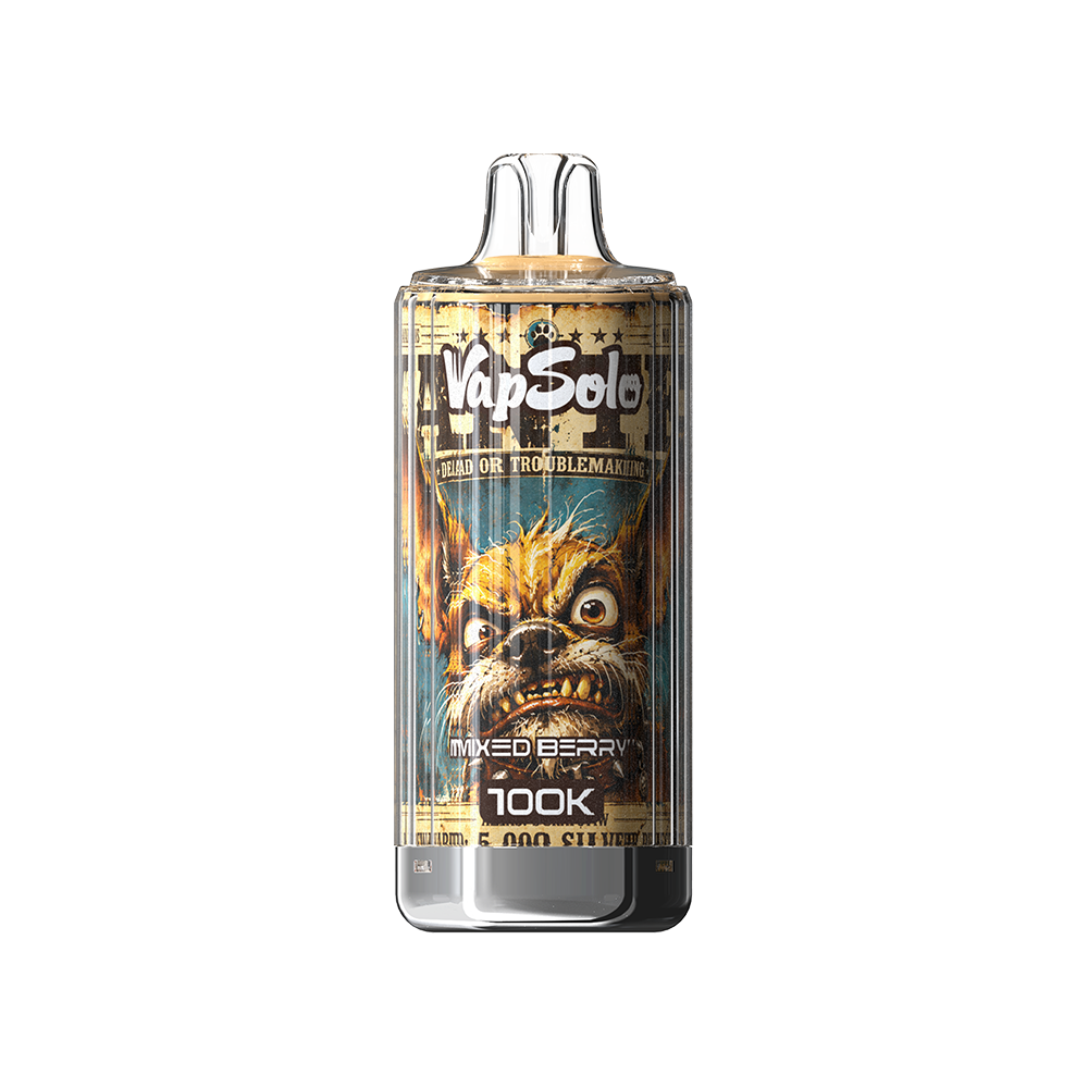 VapSolo 100K 100.000 Puffs - Bagas Mistas