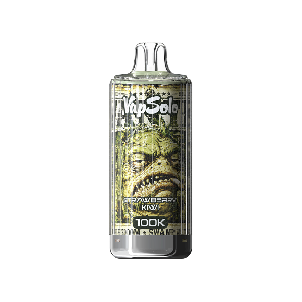 VapSolo 100K 100.000 Puffs - Morango e Kiwi